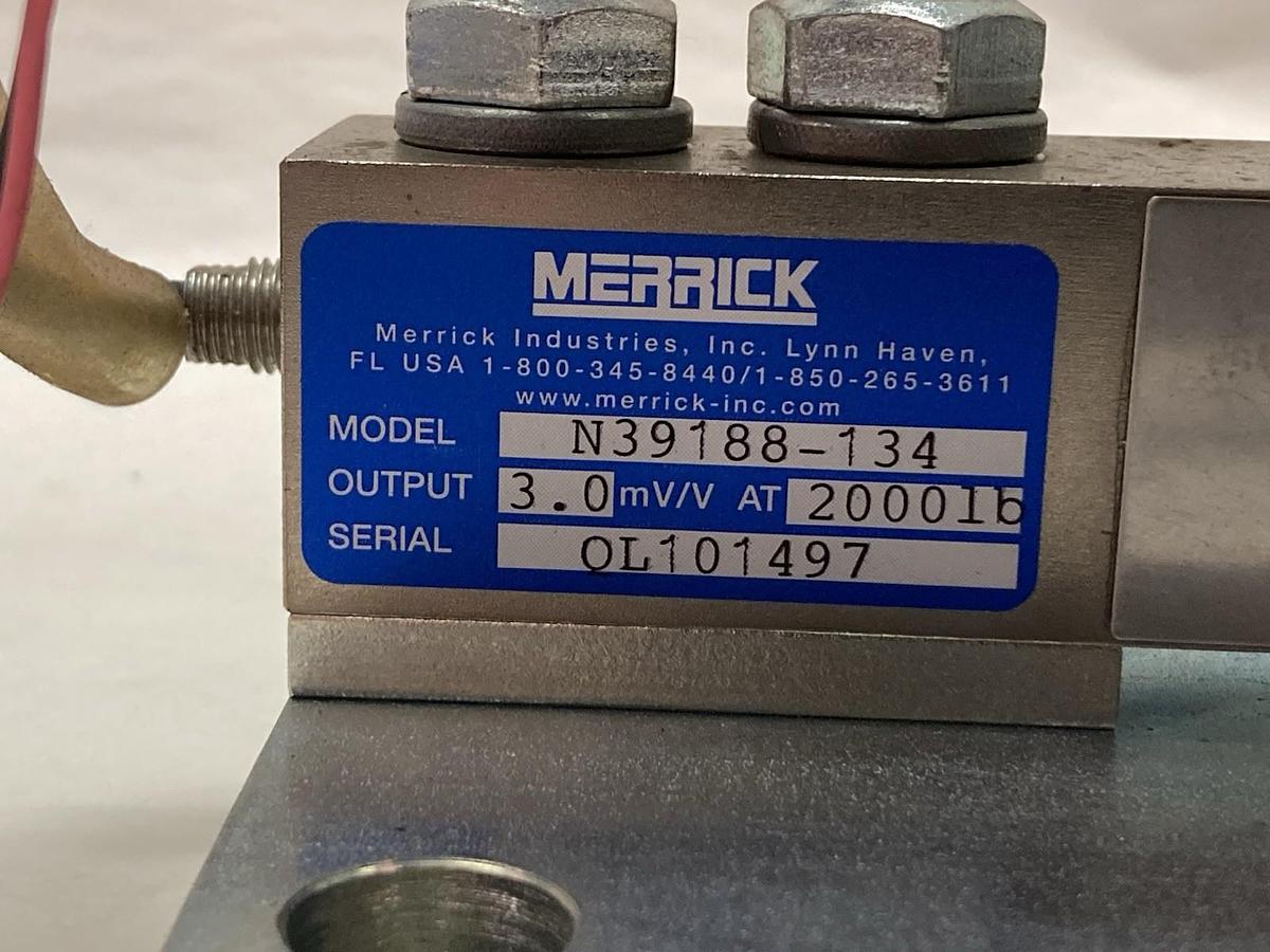 Merrick,N39188-134,Load Cell Transducer Output 3.0mV/V AT 2000lb