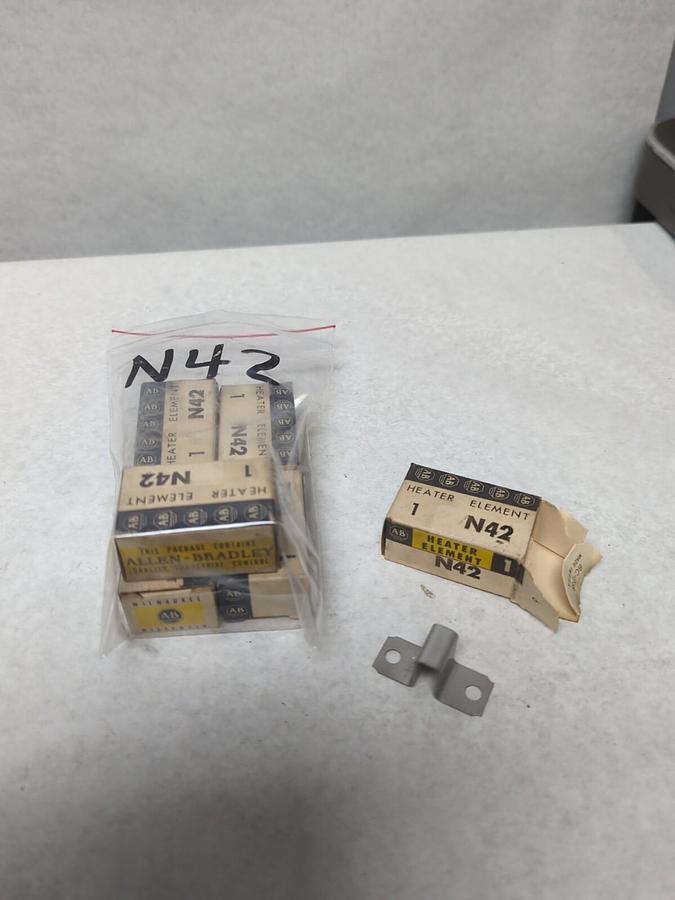 ALLEN BRADLEY,N42,THERMAL OVERLOAD HEATER ELEMENT LOT OF 4 NOS