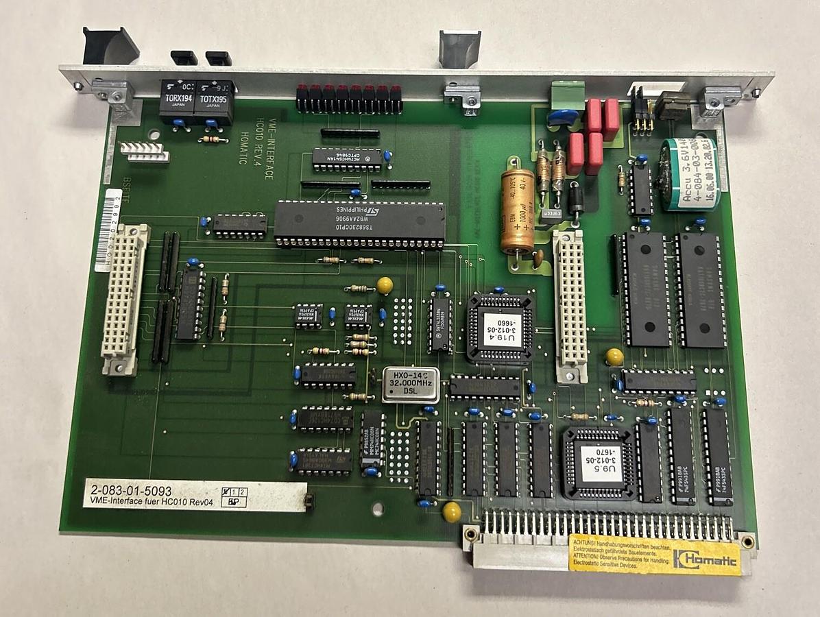 Used HOMATIC,2-083-01-5093,VME INTERFACE CIRCUIT BOARD