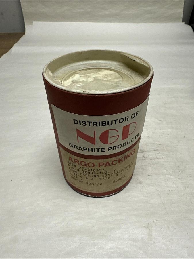 Used Argo Packing,27-816957,Packing Rings 2-3/16"x3"