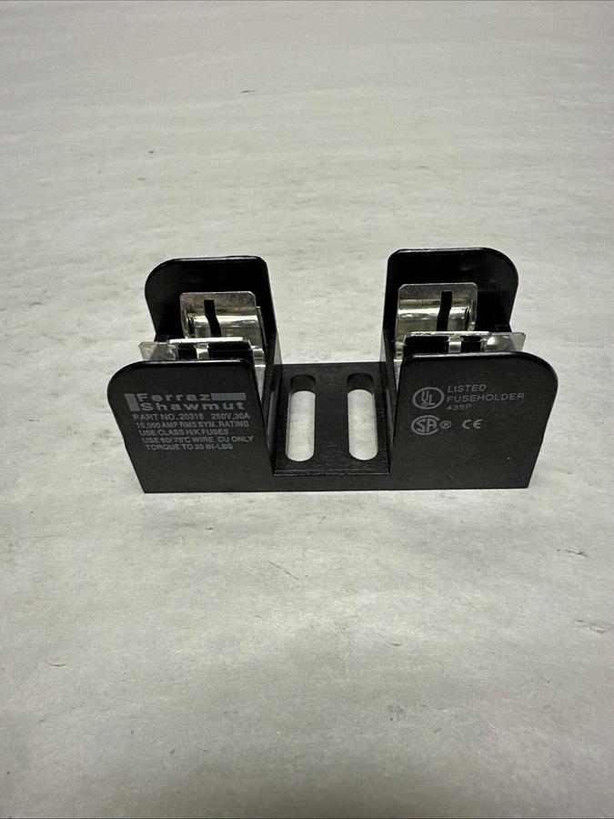 Ferraz-Shawmut,20316,Fuse Holder 25V 30Amp
