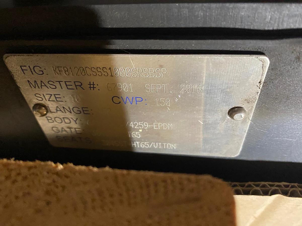 Used TRUELINE,KF8120CSSS1000SRSBSP,GATE VALVE 10" 150 CWP