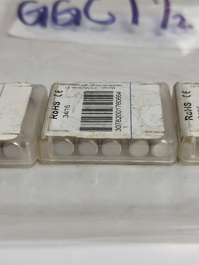 MERSEN,GGC-1-1/2,FAST ACTING 1-1/2 AMP FUSE LOT OF 25 NOS