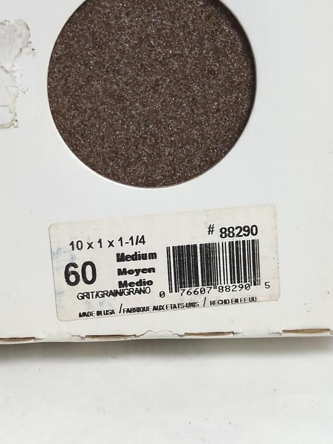 NORTON,88290,GRINDING WHEEL 10 INCH WITH BUSHINGS 10X1X1-1/4 NOS