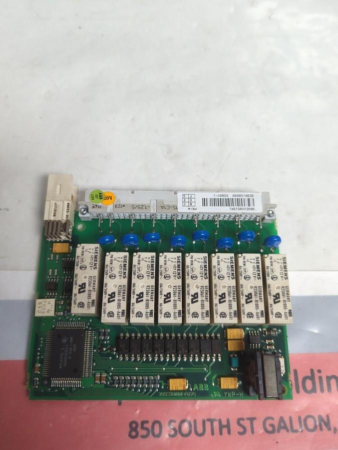 Used ABB,YWP-H,PC BOARD 38SC980004R279 PRE-OWNED