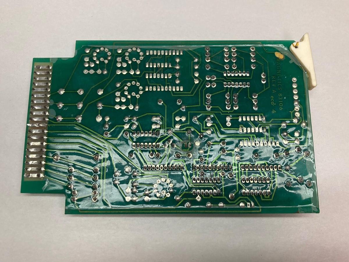 Used Magnetics,83106,Rev A PLC Circuit Board Module