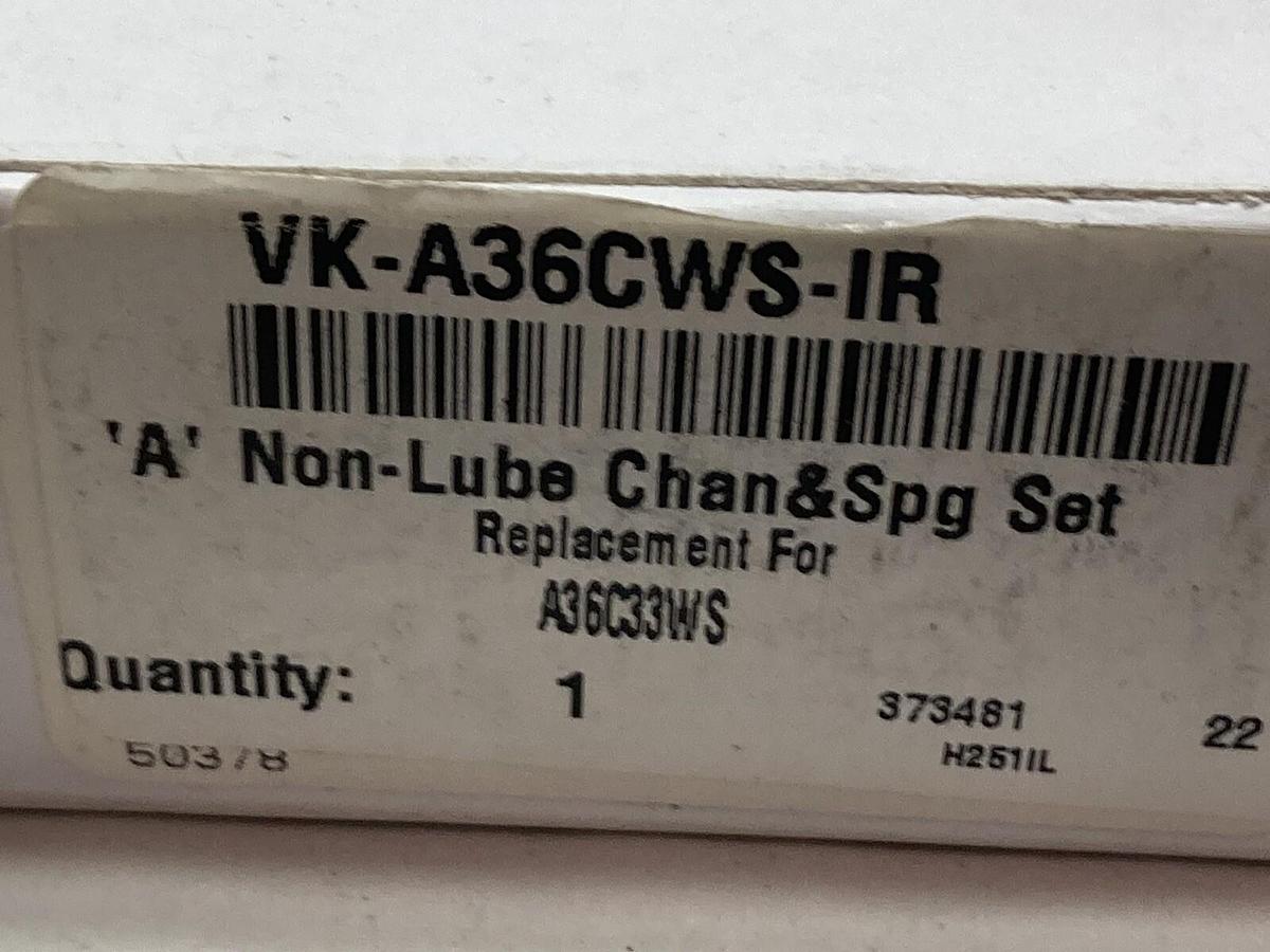 Ingersoll Rand,VK-A36CWS-IR,Non-Lube Spring Channel Set