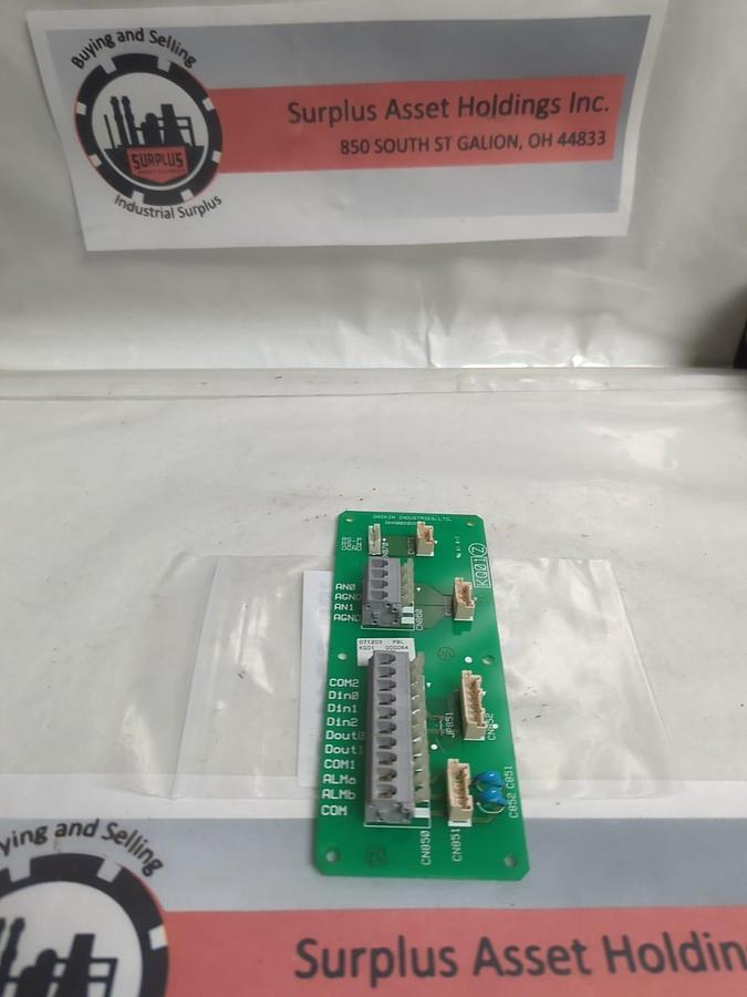 Used DAIKEN,DHA0102B,CIRCUIT BOARD 3PCB110-1 PRE-OWNED