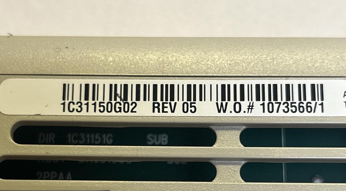 Used OVATION,1C31150G02,PULSE ACCUMULATOR MODULE