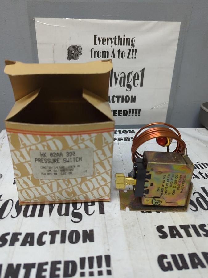 REPLACEMENT COMPONENTS DIVISION,HK 02AA 390,PRESSURE SWITCH NOS