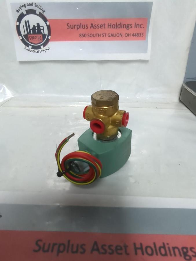 ASCO,8320G176,3-WAY 1/4 INCH SOLENOID VALVE NOS