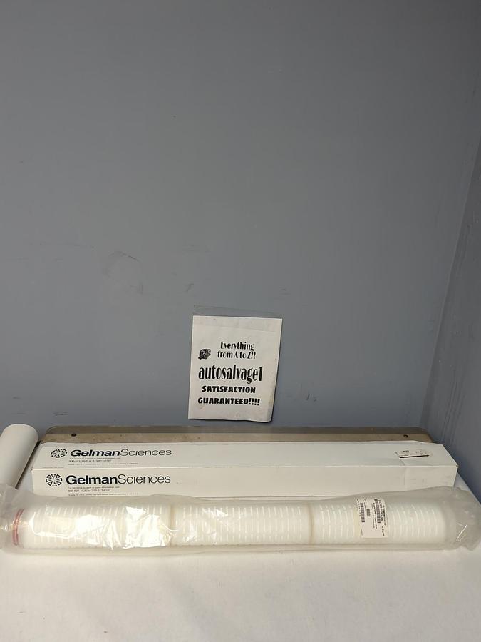 Used PALL GELMAN,SCS92DP43S,SUPORTLIFE CARTRIDGE FILTER 30 INCH-226/FIN SILICONE NEW