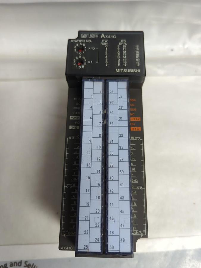 Used MITSUBISHI,AX40Y1C,MELSEC INPUT UNIT PRE-OWNED