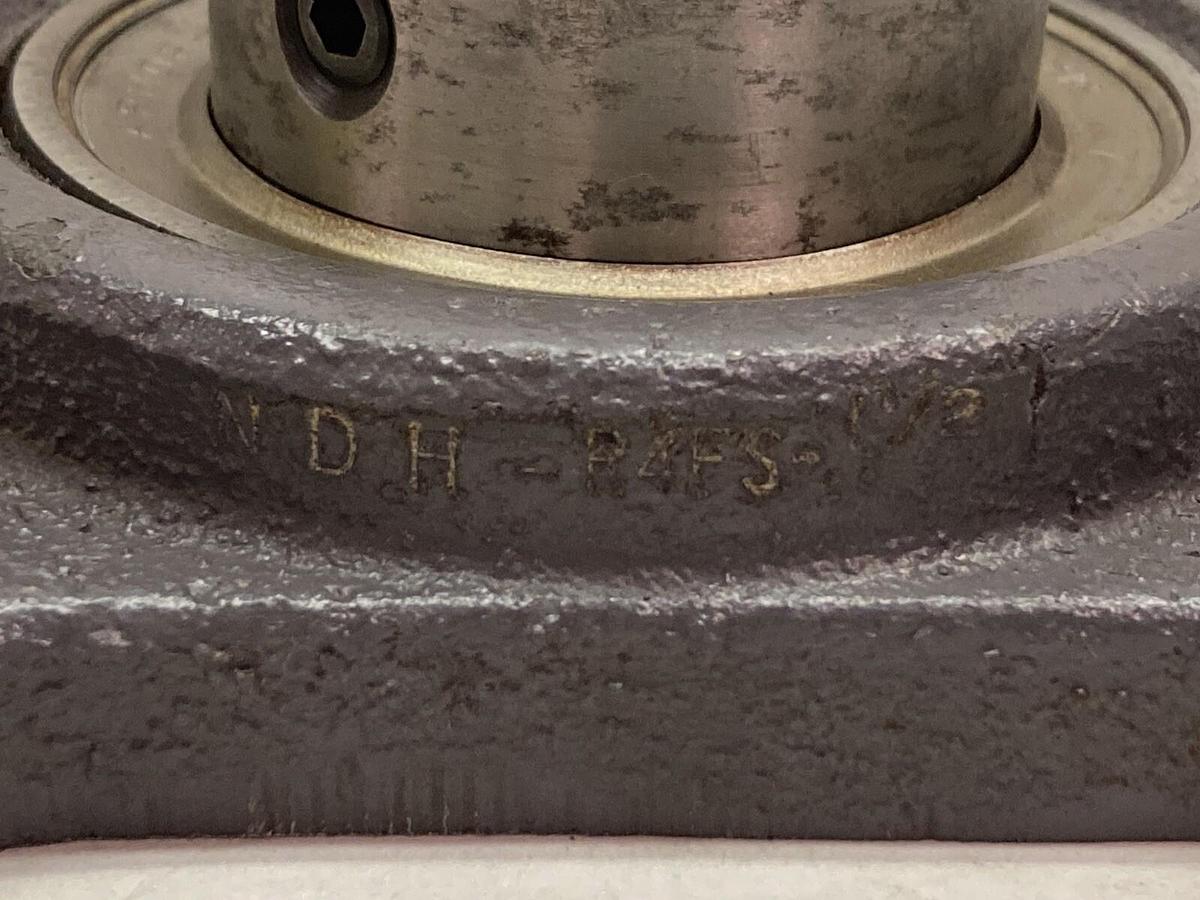 Used Delco,NDH R4FS,4-Bolt Flange Mount Bearing 1-1/2 Inch