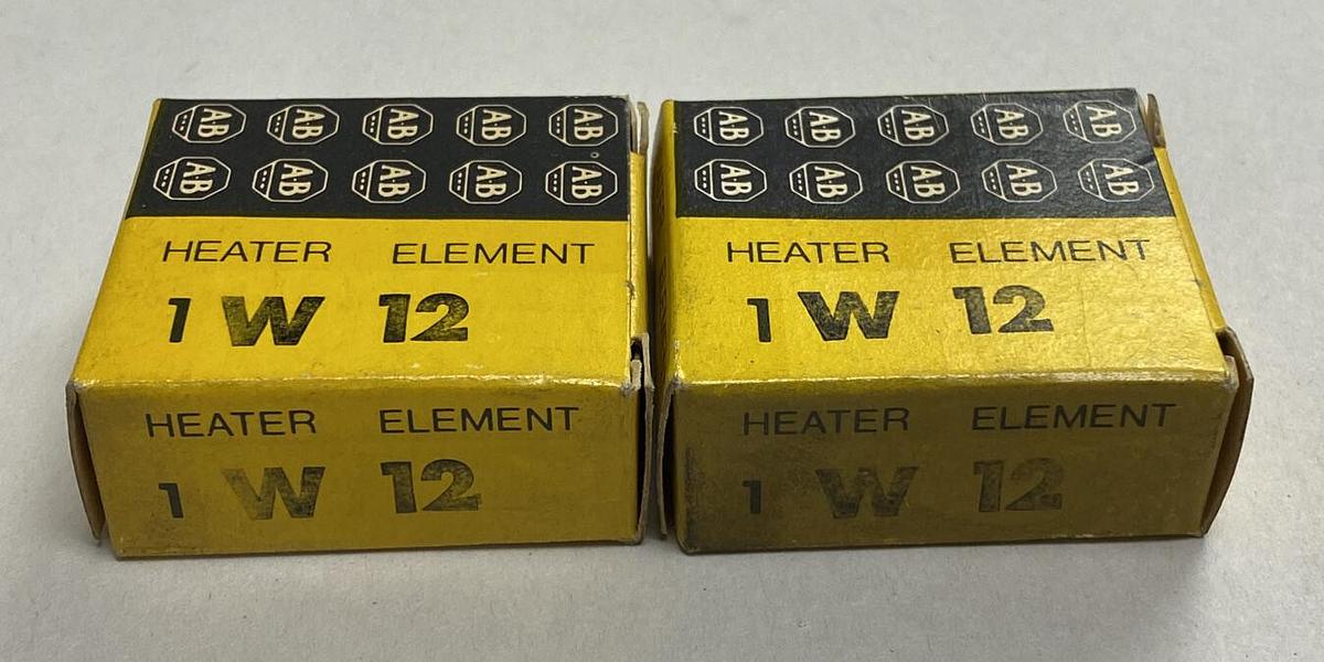 Allen-Bradley,W12,Heater Lot Of 2 New