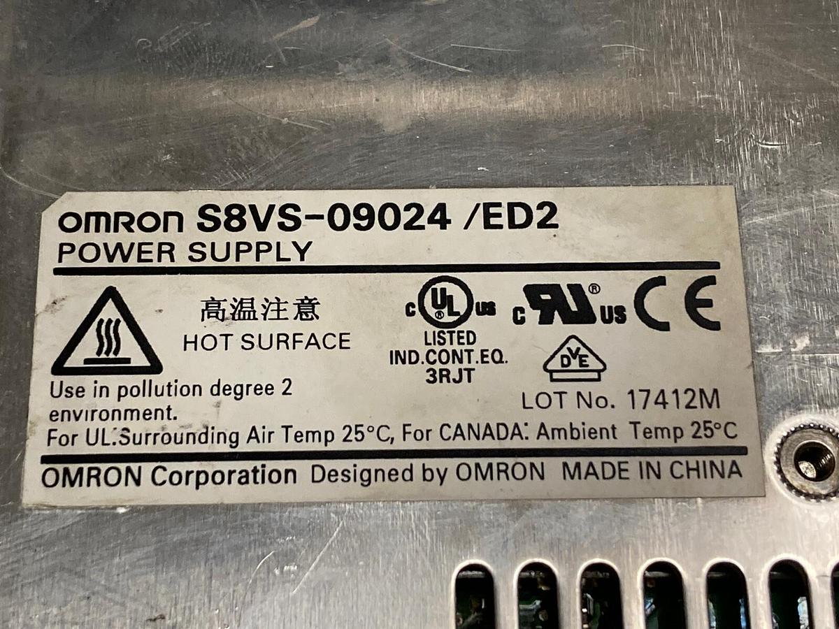 Used Omron,S8VS-09024/ED2,Power Supply