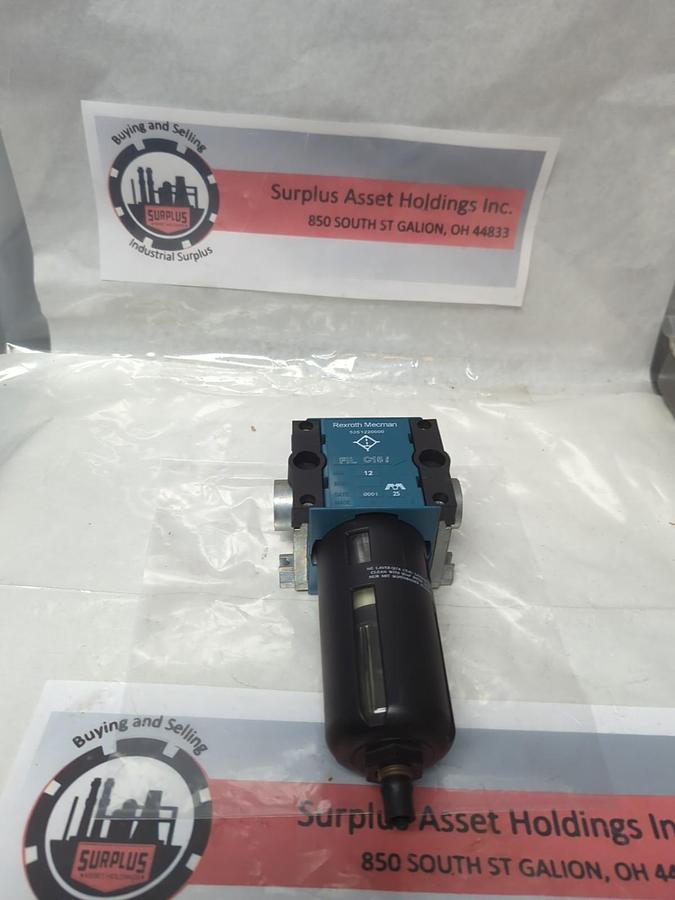 Used REXROTH MECMAN,5351220000,DIRECTIONAL VALVE/FILTER C15i PRE-OWNED