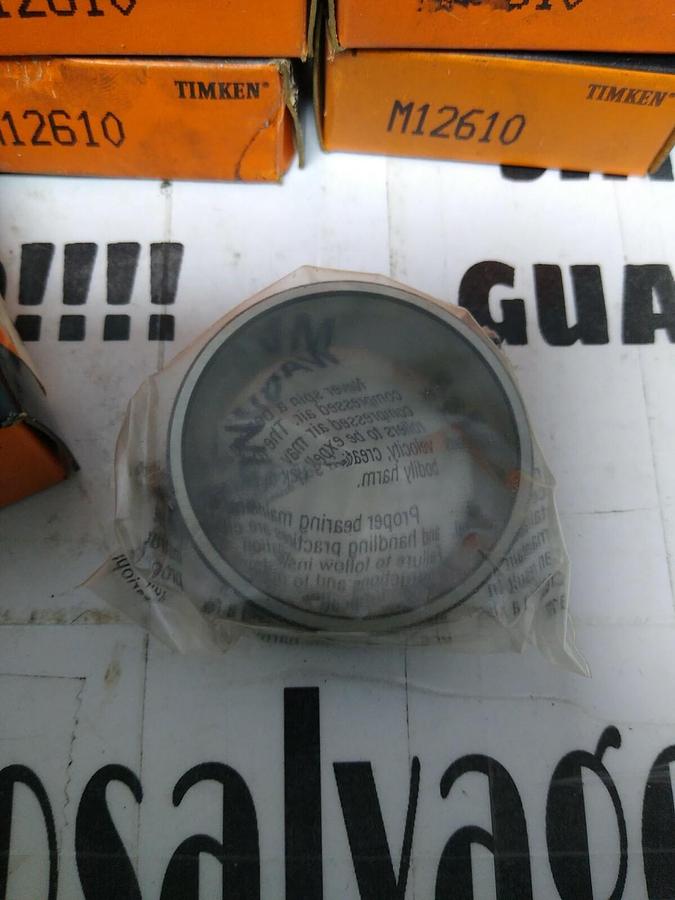 Used Timken,M12610,Roller Bearing Cup Lot of 6 NOS