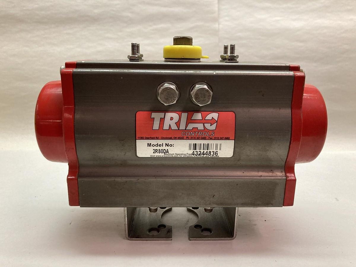 Used Triad,Model 2R80DA,Double-Acting Actuator 80A 150psi MAX