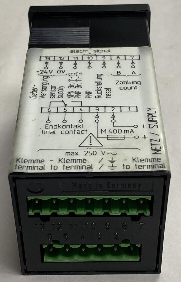 BAUMER ELECTRIC,NE210.023AXA1,COUNTER NOS