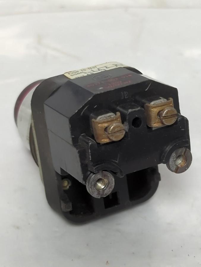 Used ALLEN BRADLEY,800T-PT16,SERIES N PUSH BUTTON RED PRE-OWNED