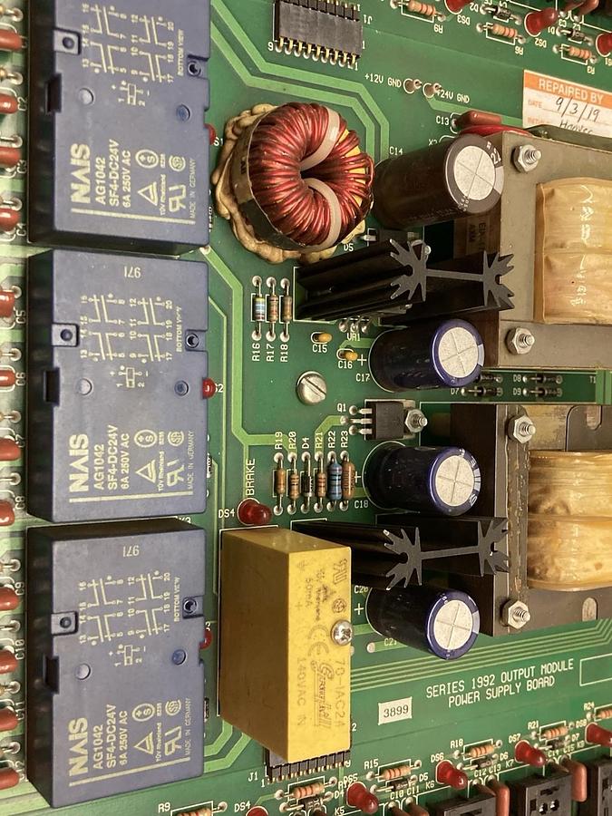 Used Gemco 2799,Series 1992,Output Module Power Supply Board