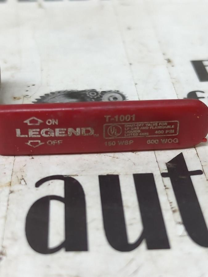 LEGEND,T-1001,600 WOG 5G BRS 1/4 INCH BALL VALVE NOS