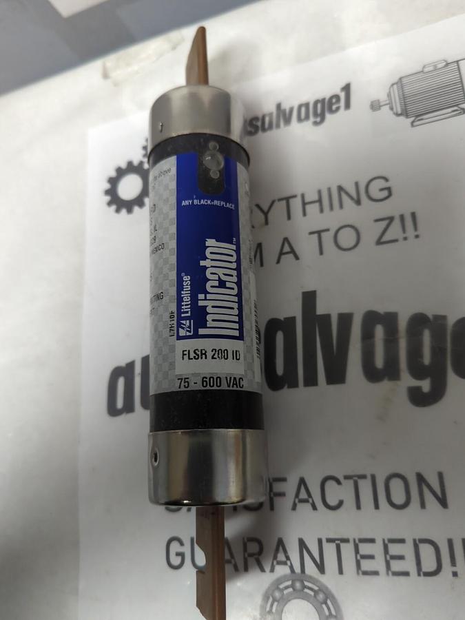 LITTELFUSE,FLSR 200 ID,INDICATOR FUSE 200 AMP NOS