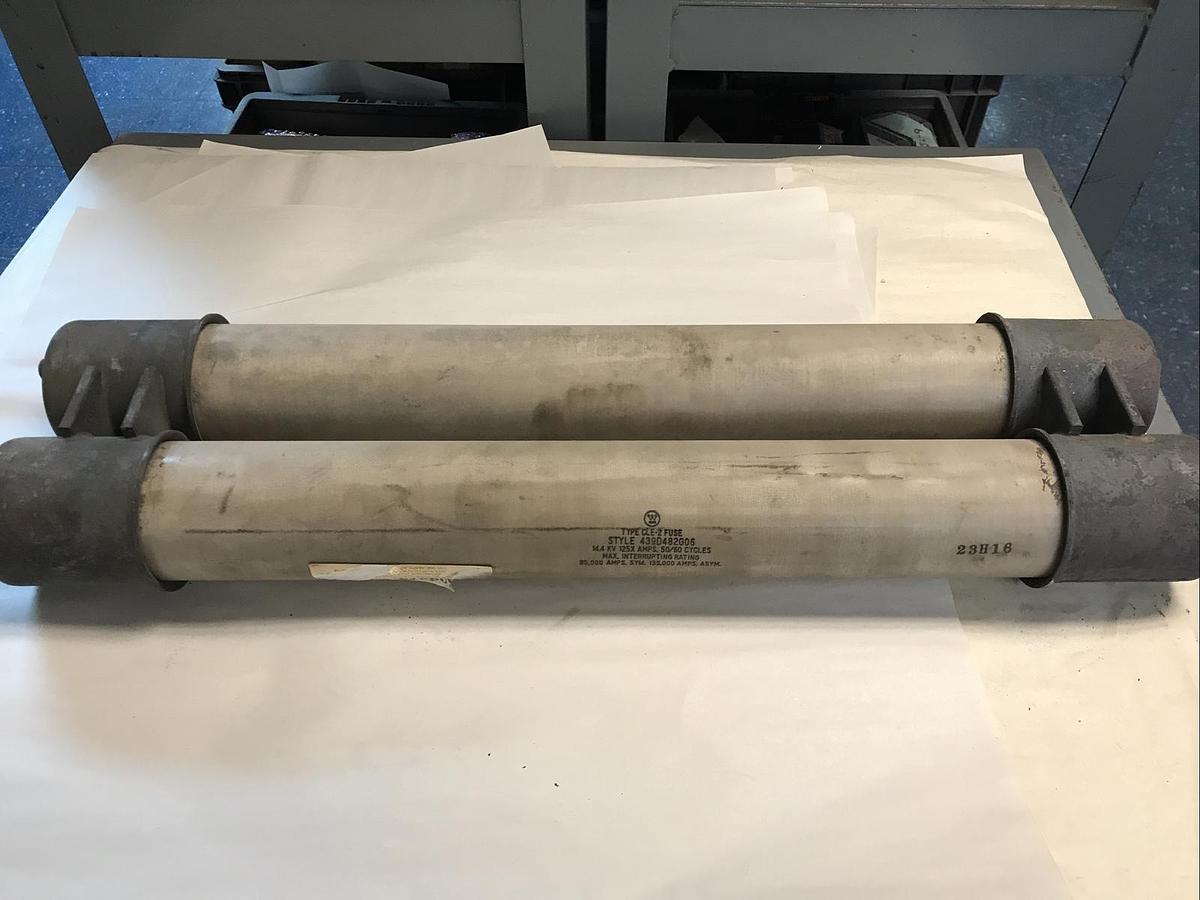 Westinghouse,439D482G06,Type CLE-2 Fuse14.4KV 125Amps