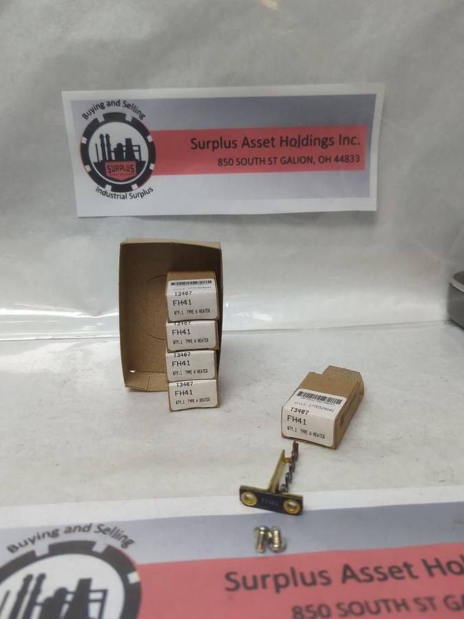 EATON CUTLER-HAMMER,FH41,OVERLOAD HEATER ELEMENT LOT OF 5 NOS