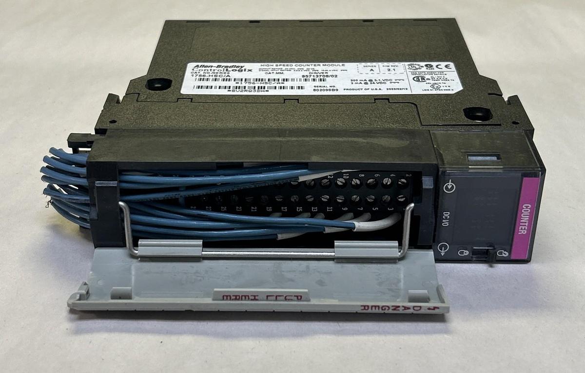 Used ALLEN BRADLEY,1756-HSC/A,HIGH SPEED COUNTER MODULE