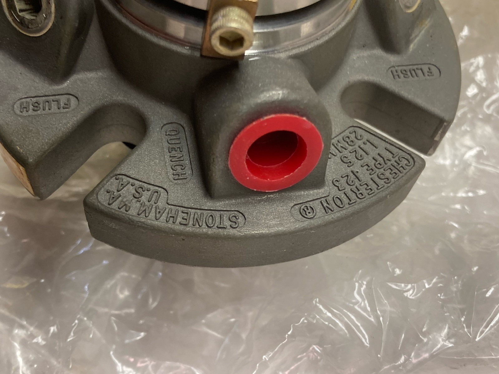 Chesterton,123 Seal,Mounted Self-Aligning Single Seal Shaft Size 1.125 Inches
