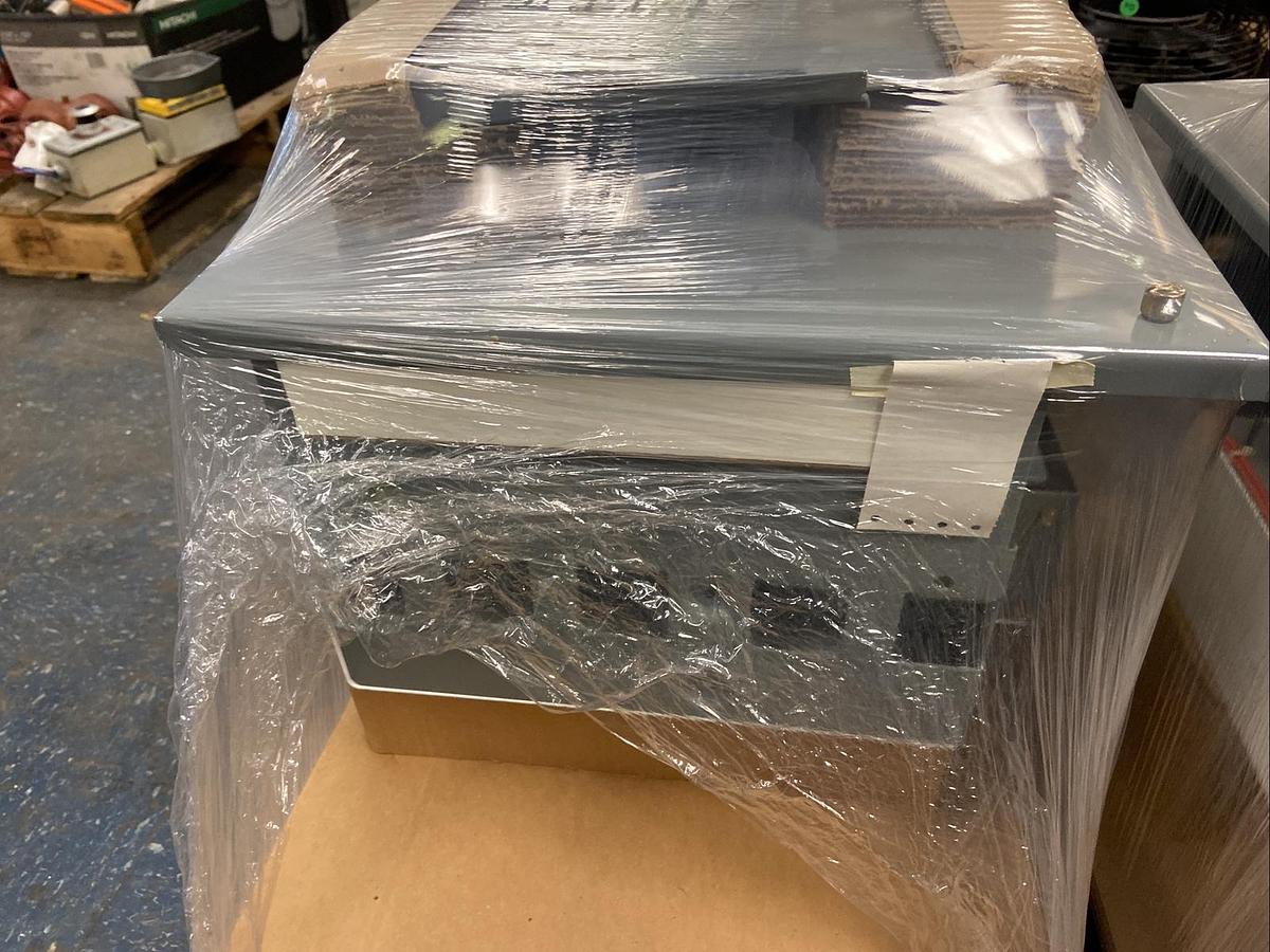 Used Allen Bradley,2107B,MCC 18 IN Bucket Reversing Starter W/Circuit Breaker Size 1