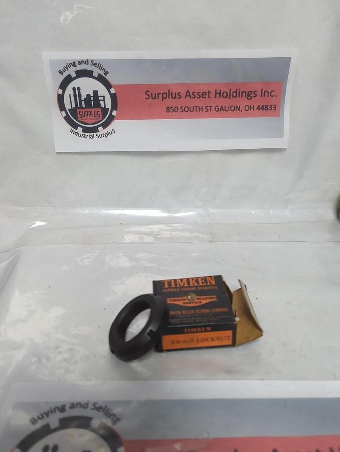 TIMKEN,TN-065,BEARING LOCK-NUT NOS