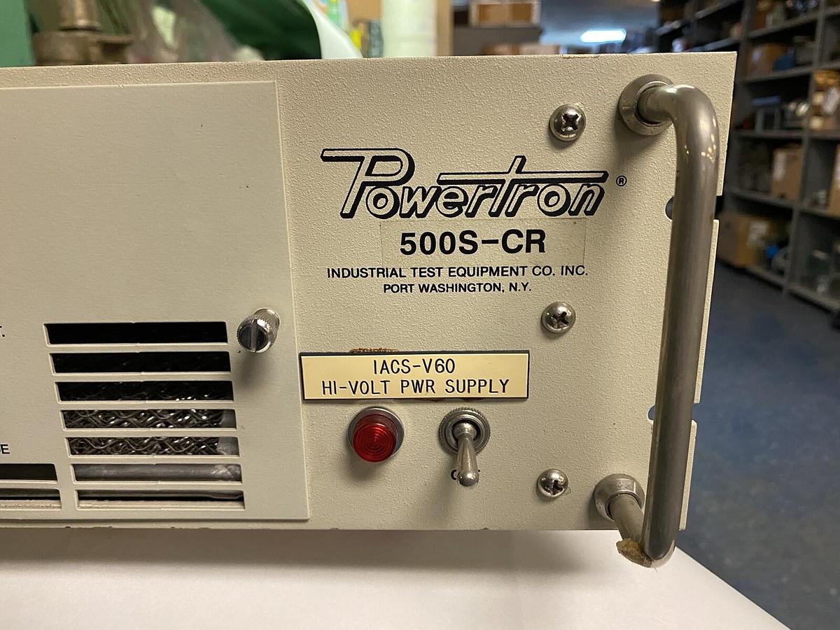 Used Powertron,500S-CR,Power Supply
