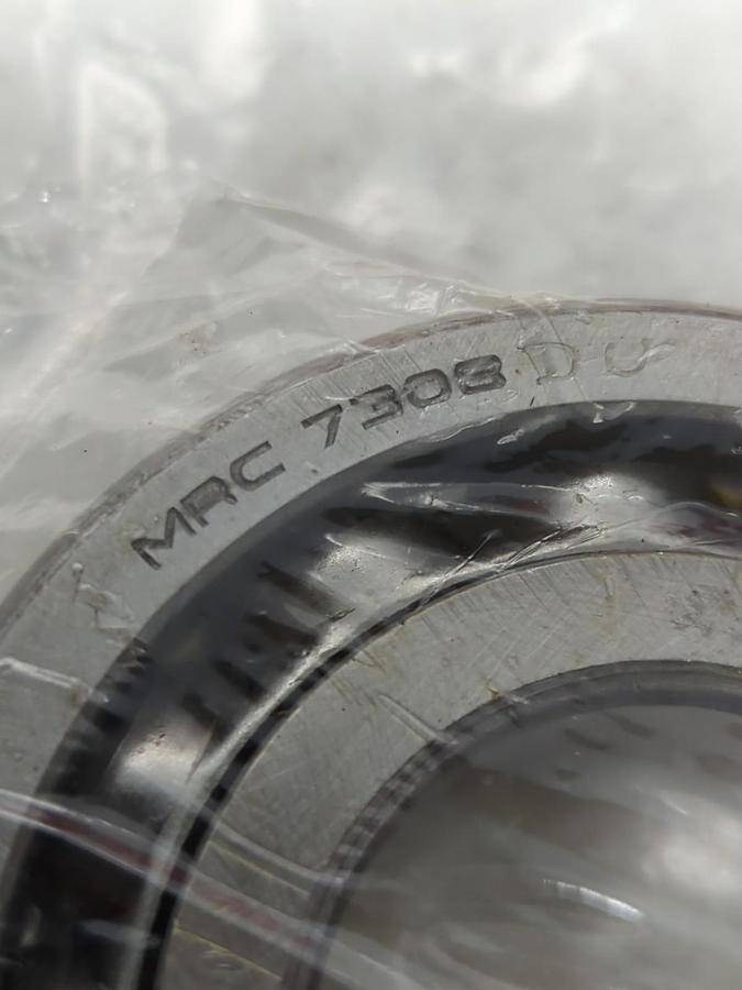 Used MRC,7308 DU,DOUBLE METAL SHIELDED BALL BEARING PRE-OWNED