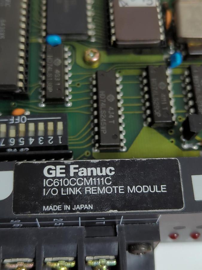 GE,IC610CCM111C,I/O LINK REMOTE MODULE NOS