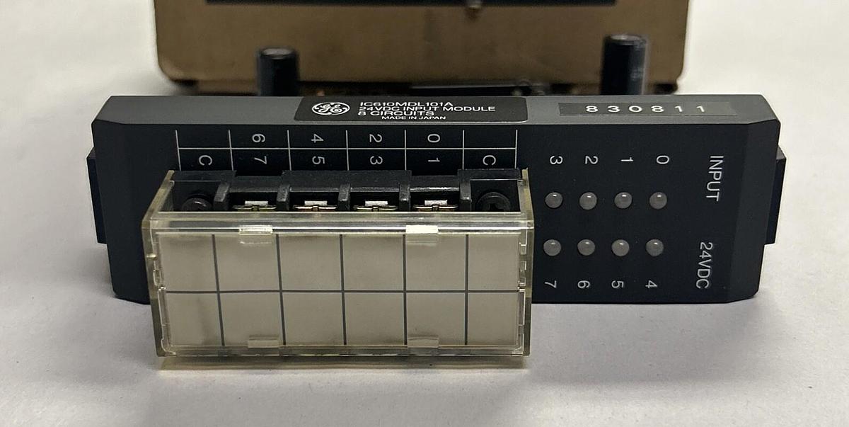Used GE FANUC,IC610MDL101A,INPUT MODULE NEW