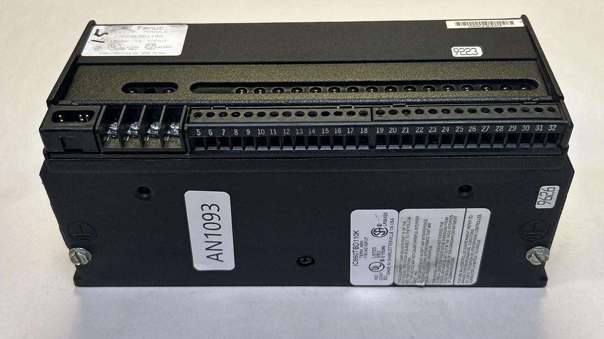 Used GE FANUC,IC660BBD110D,GENIUS INPUT MODULE 115V