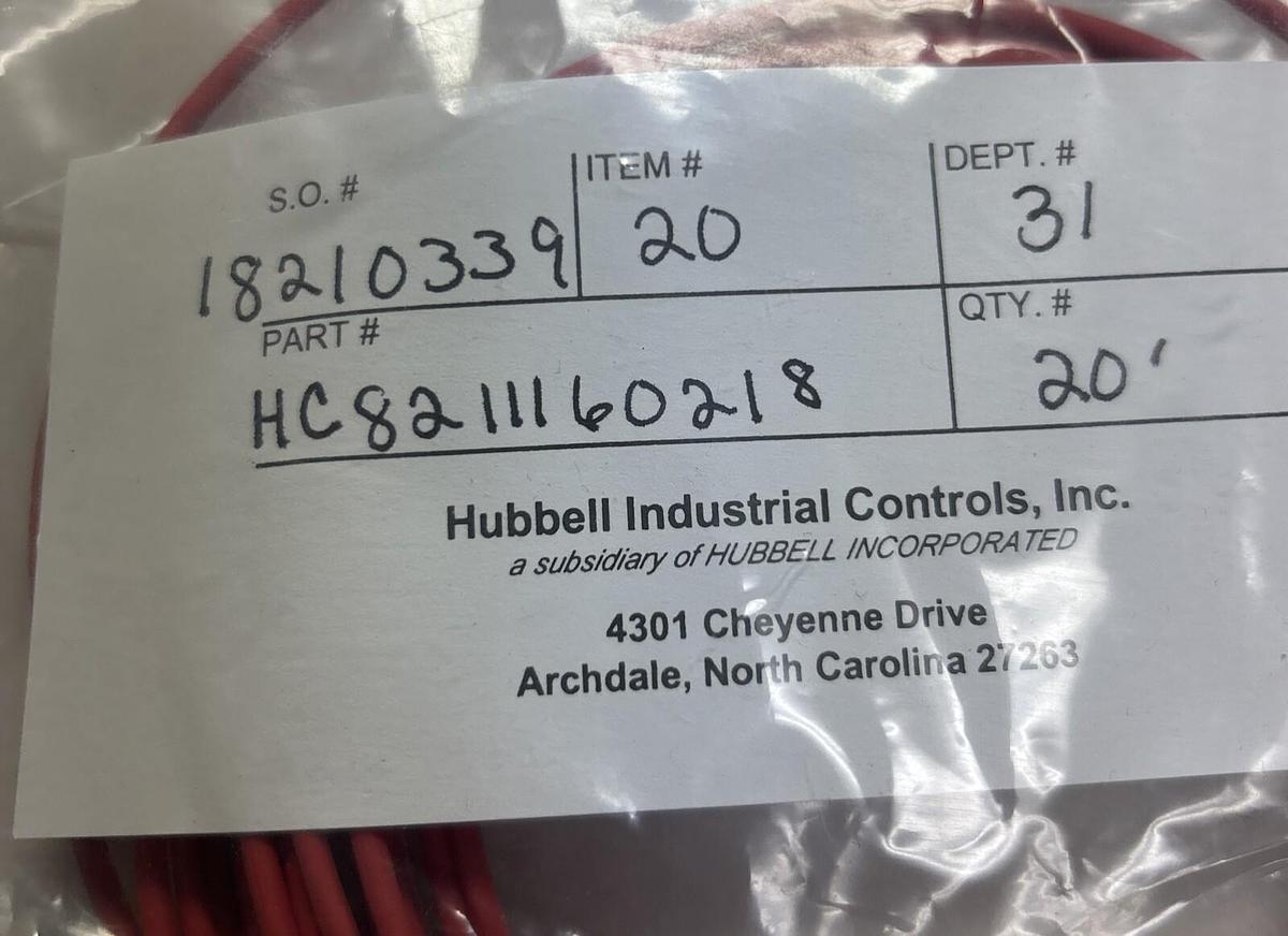 HUBBELL,HC8211160218,CORDSET NOS