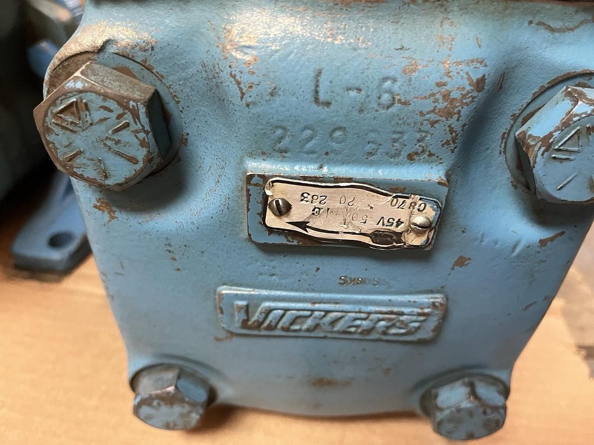 Used VICKERS,45V506-1C-20-283,HYDRAULIC VANE PUMP