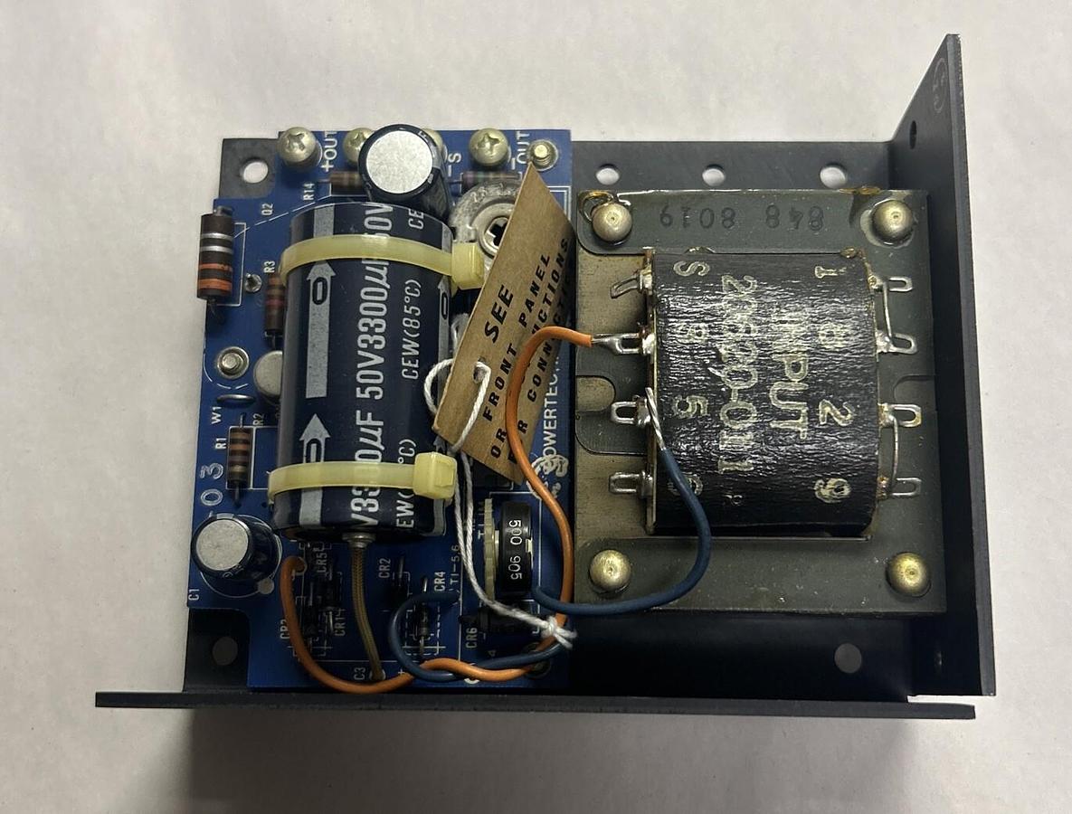 POWERTEC,2B24-1.0B,DC POWER SUPPLY NOS