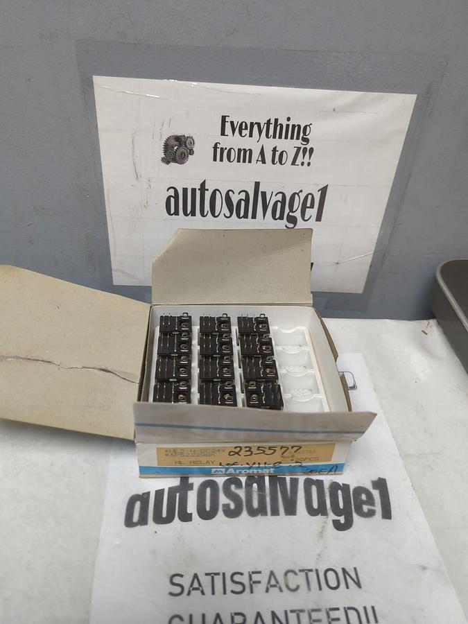 AROMAT,HL2-H-DC24V,RELAY AP522298K LOT OF 15 NOS