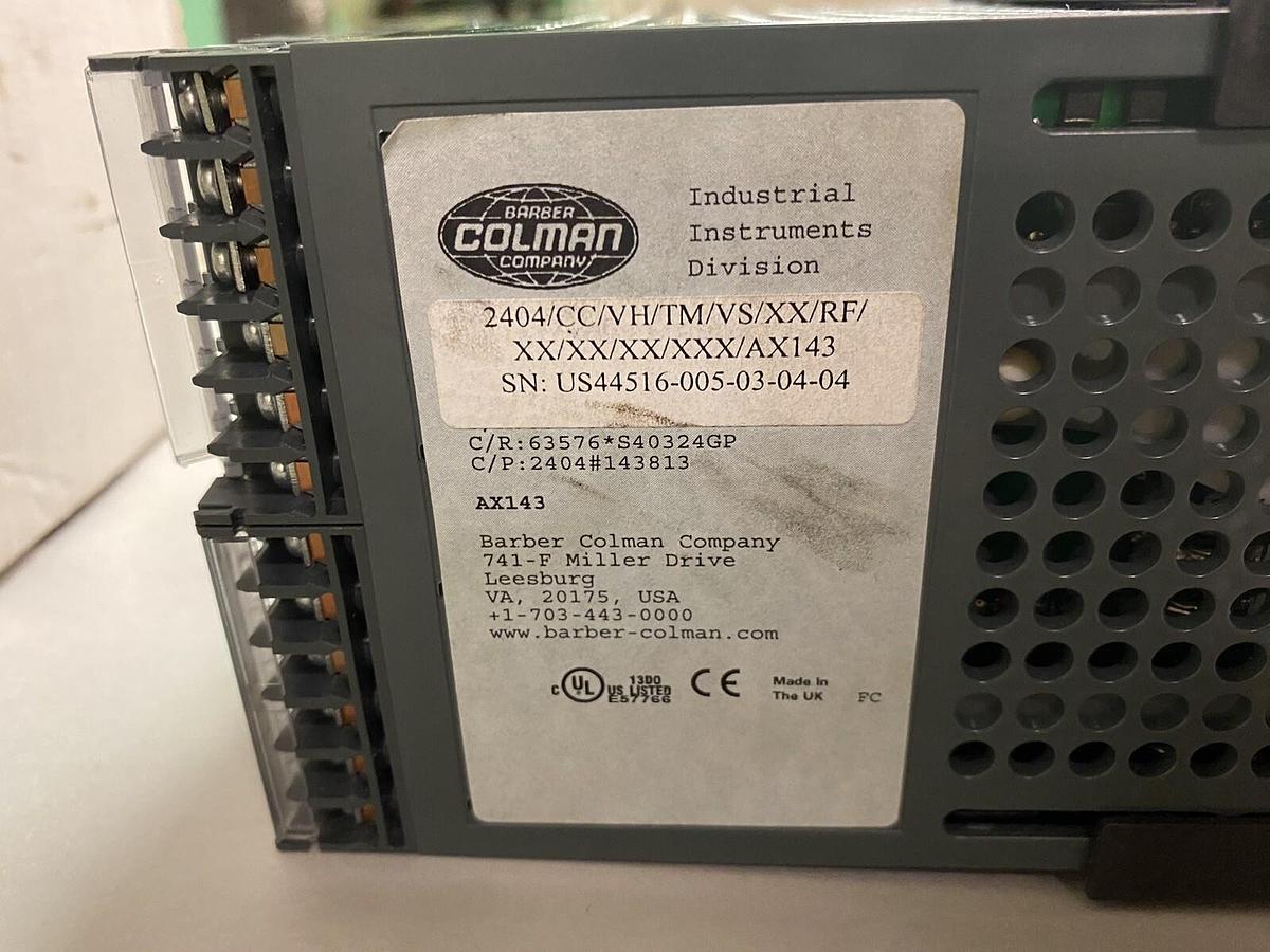 Barber Colman,Eurotherm,2404/CC/VH/FM/VS/XX/RF/,Temperature Controller