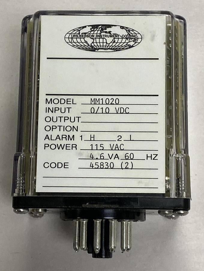 WILKERSON INSTR CO,MM1020,MIGHTY MODULE  DUAL ALARM MODULE 115V NOS