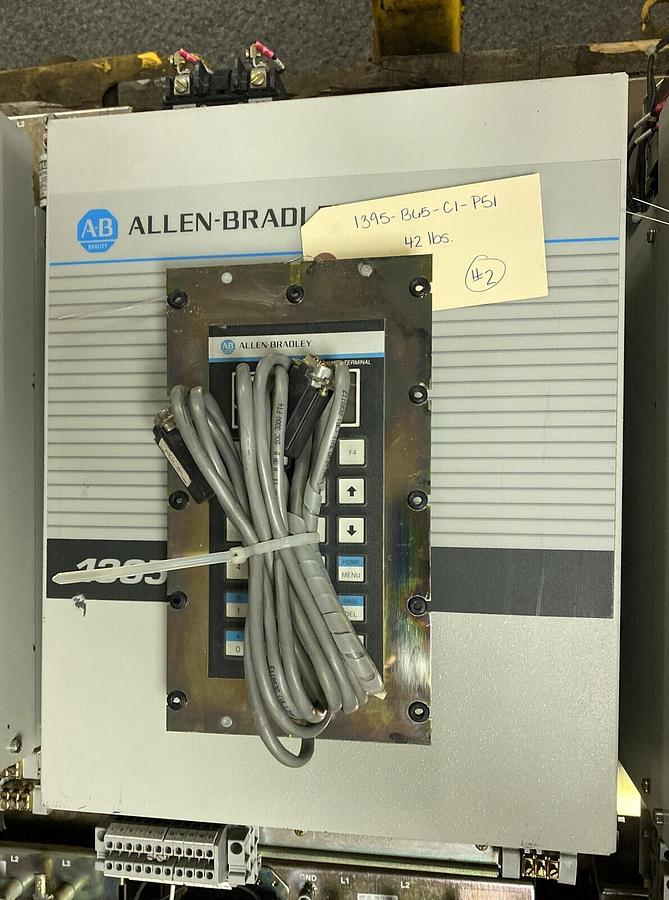 Used ALLEN BRADLEY,1395-B65-C1-P51,DC DRIVE 460 VAC INPUT 500 VDC OUTPUT 5 HP