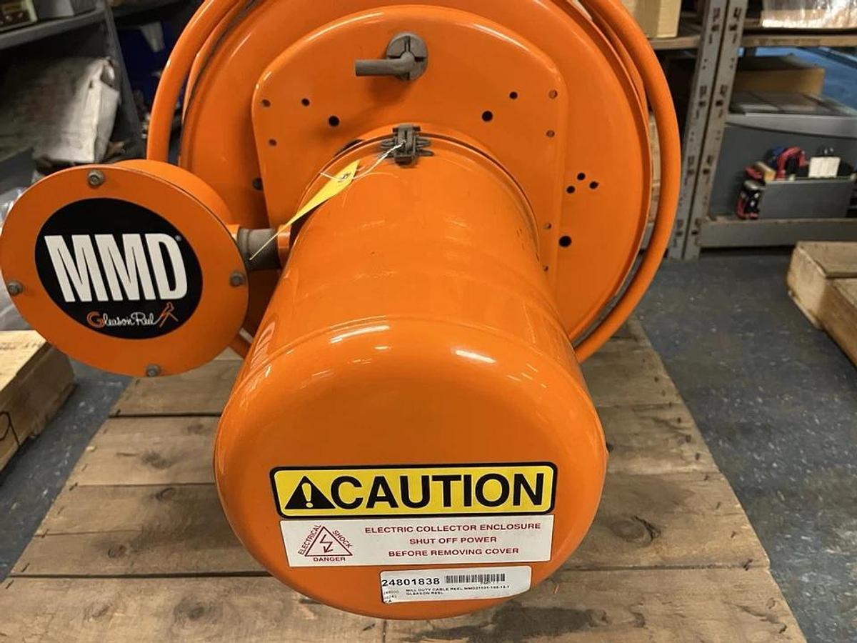GLEASON REEL,MMD211001-123-11-1,MMD MILL DTY STRETCH CABLE REEL 30' 12AWG 150FPM