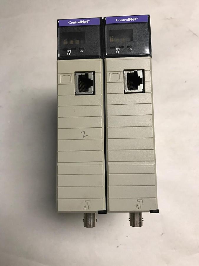 Used Allen Bradley,1756-CNB,Series D Control Net Communications Bridge lot of 2