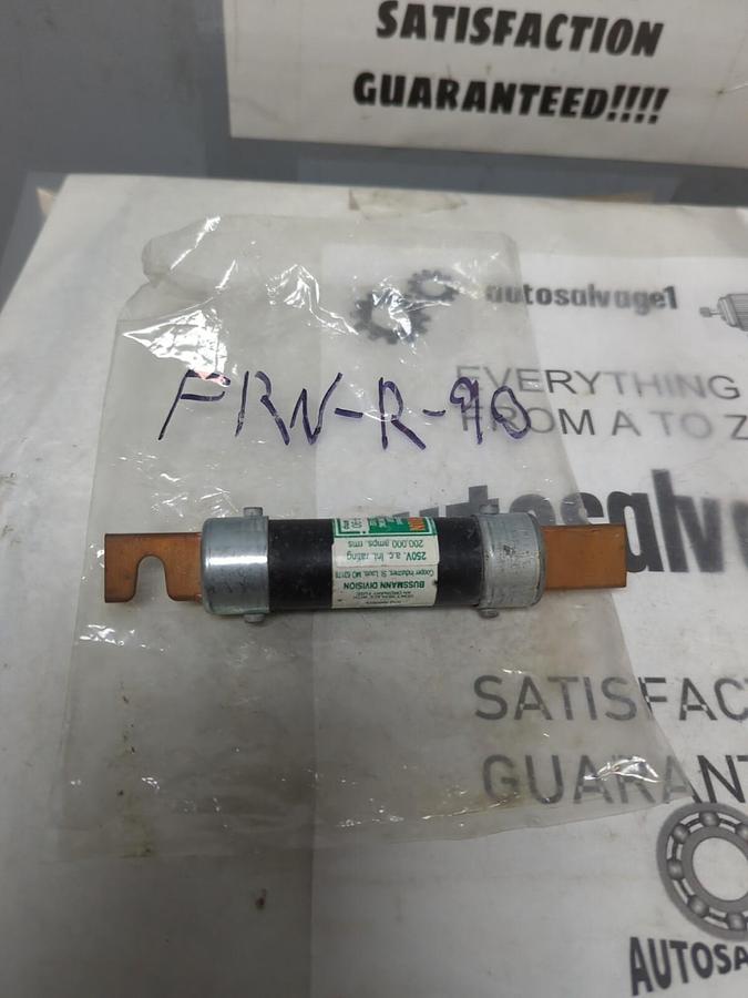 COOPER BUSSMANN,FRN-R-90,FUSETRON 90 AMP FUSE NOS