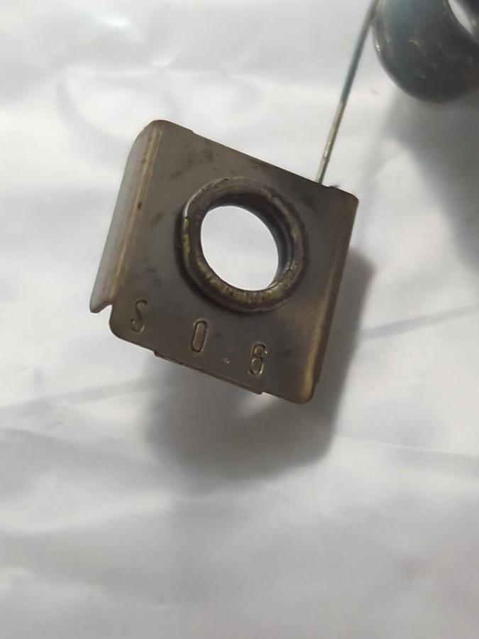 Used JOSLYN CLARK,S0.6,OVERLOAD THERMAL HEATER ELEMENT LOT OF 2 PRE-OWNED